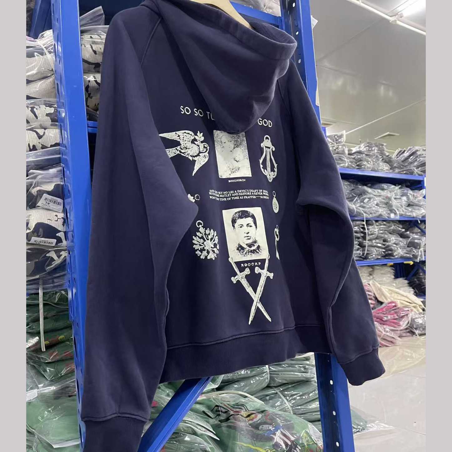 Enfants Riches Déprimés 25SS '' Unto Her A On Was Born'' Hoodie - EUR FASHION