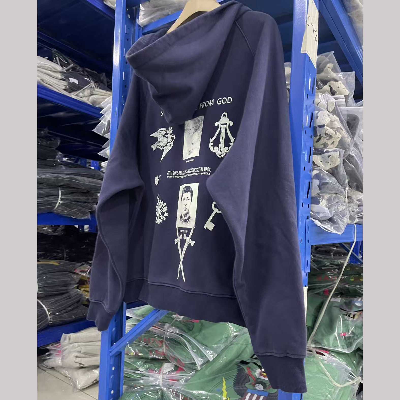 Enfants Riches Déprimés 25SS '' Unto Her A On Was Born'' Hoodie - EUR FASHION