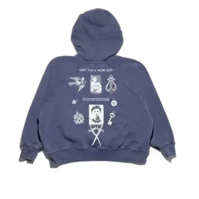 Enfants Riches Déprimés 25SS '' Unto Her A On Was Born'' Hoodie - EUR FASHION