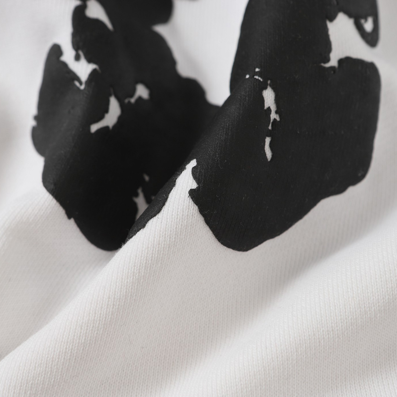 Denim Tears Cotton Wreath Zip Hoodie White - EUR FASHION