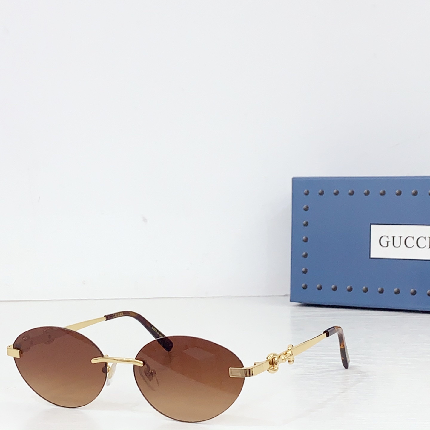 Gucci Frameless Oval Sunglasses - EUR FASHION