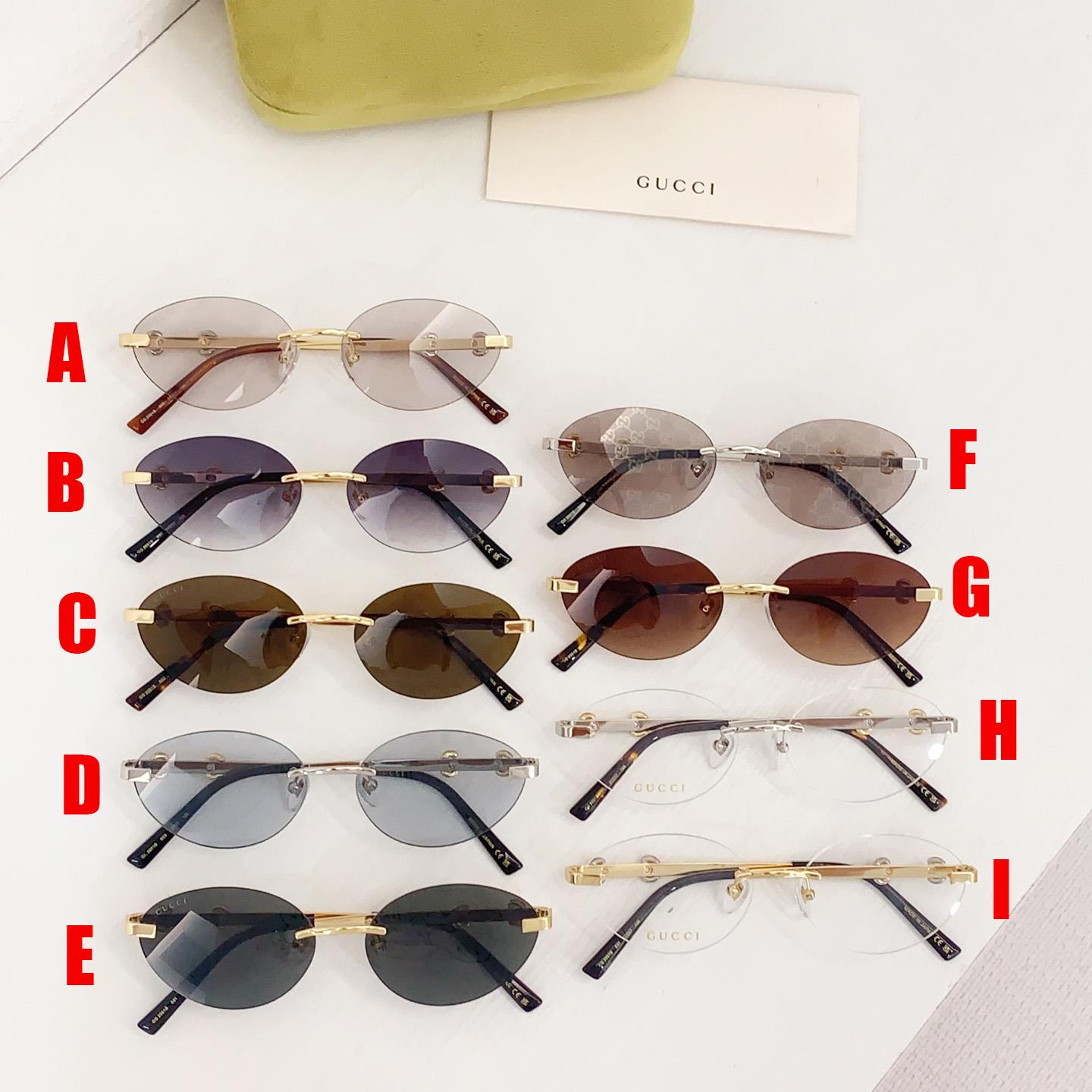 Gucci Frameless Oval Sunglasses - EUR FASHION