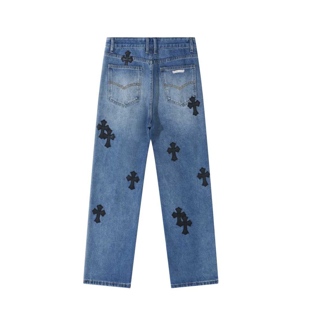 Chrome Hearts Jeans - EUR FASHION