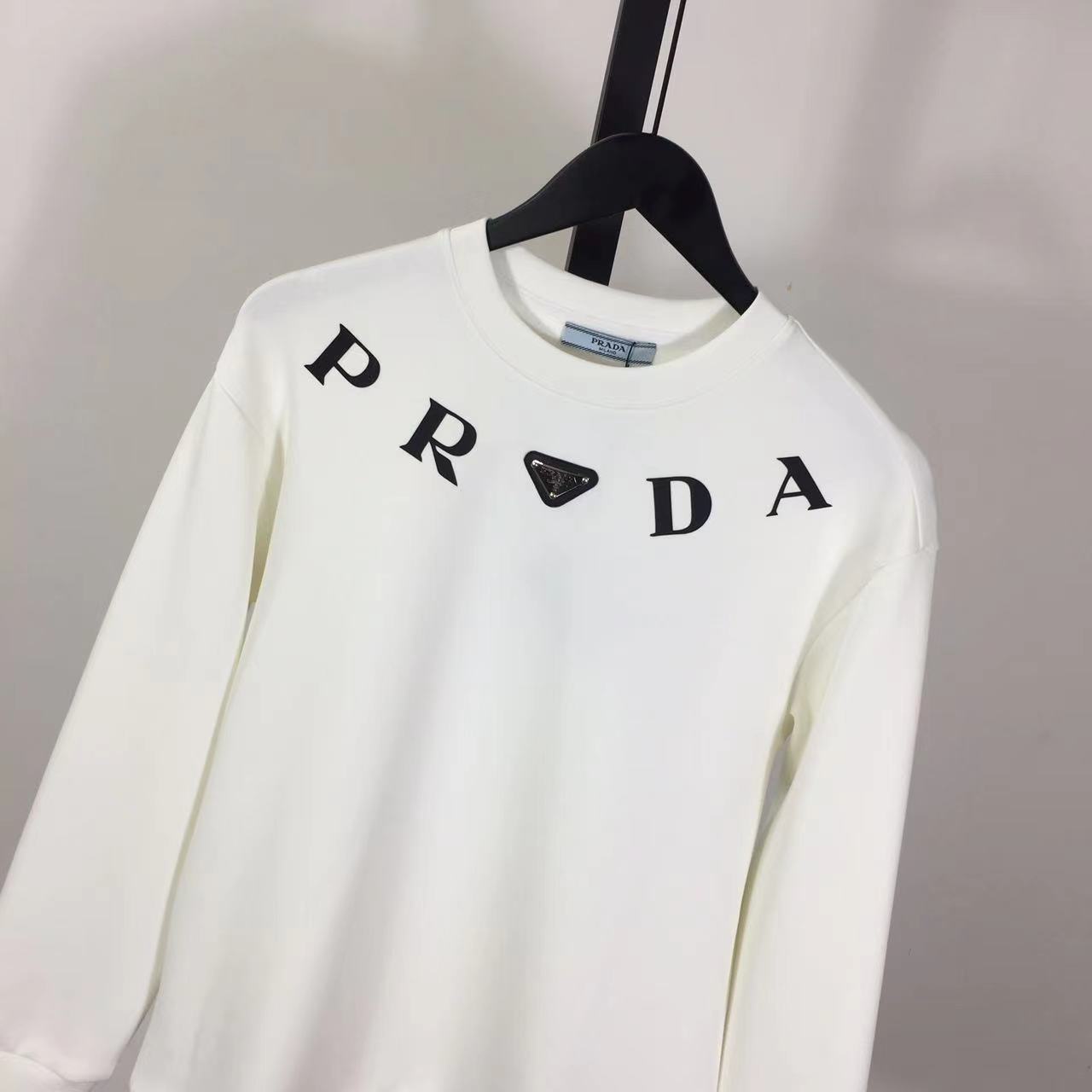 Prada Cotton Sweatshirt - EUR FASHION