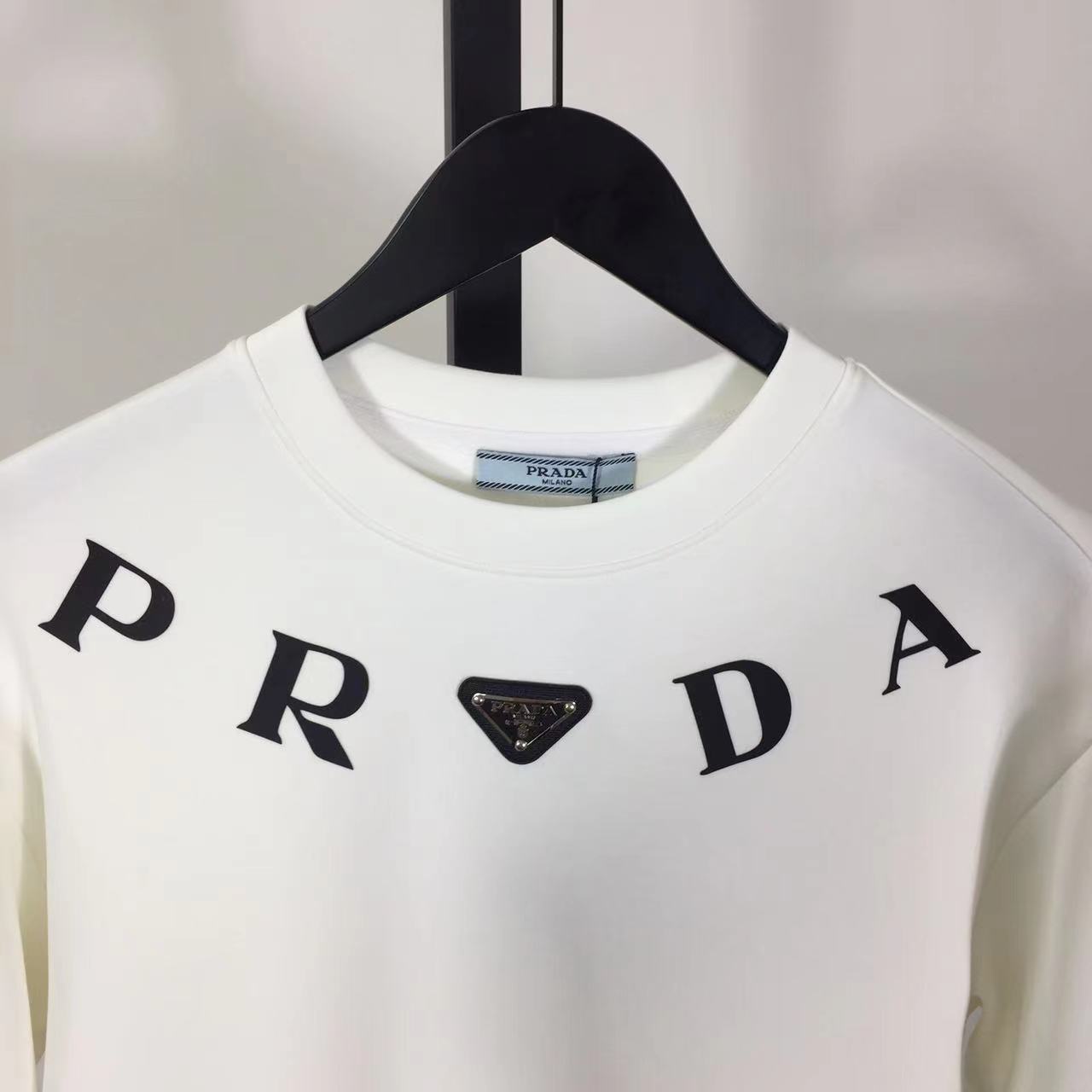 Prada Cotton Sweatshirt - EUR FASHION