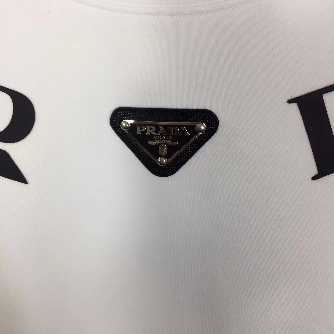 Prada Cotton Sweatshirt - EUR FASHION