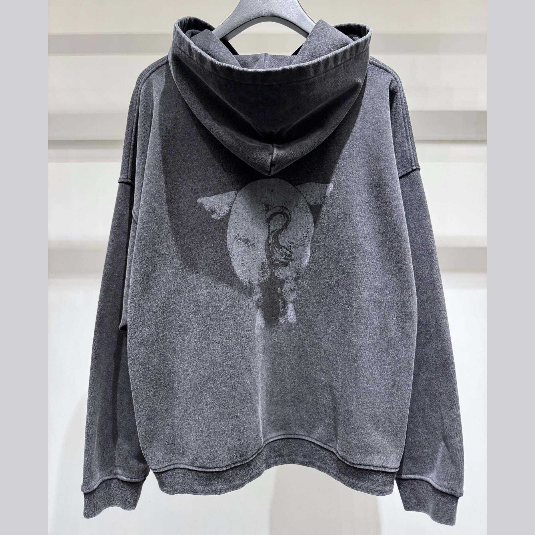 Enfants Riches Deprimes Pig Allen Zip Hoodie  - EUR FASHION