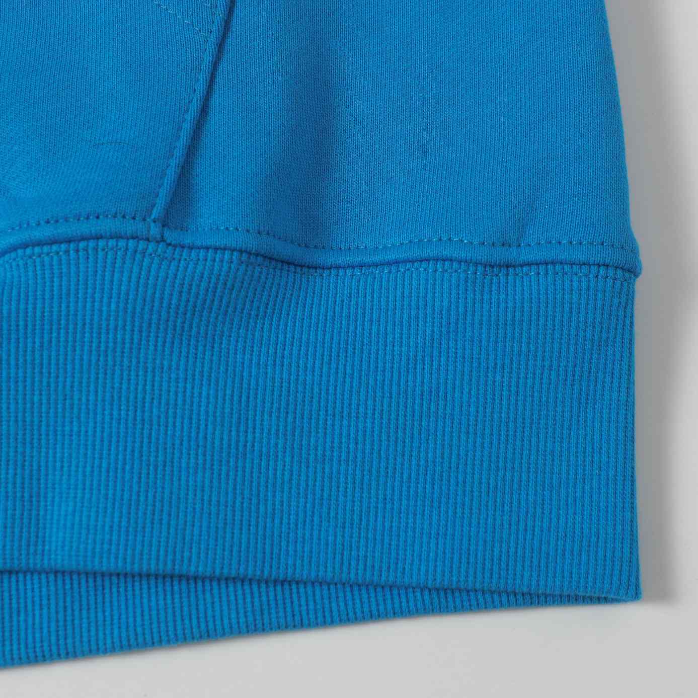 Denim Tears Cotton Wreath Zip Hoodie Blue - EUR FASHION