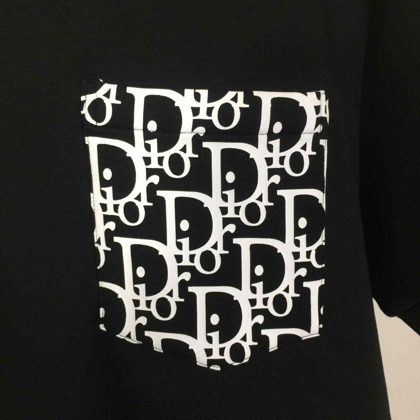 Dior Oblique Cotton T-Shirt  - EUR FASHION