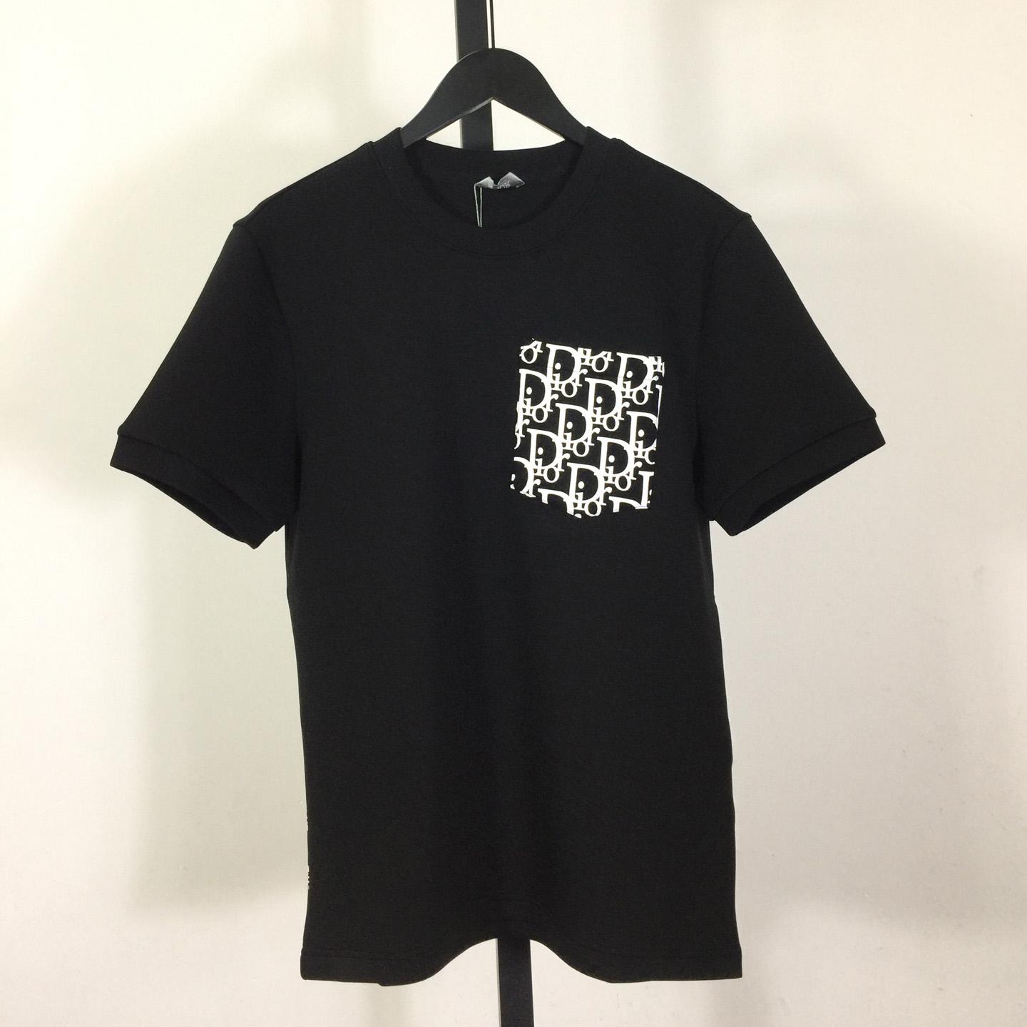 Dior Oblique Cotton T-Shirt  - EUR FASHION