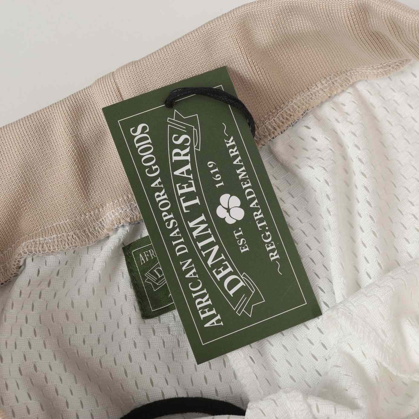 Denim Tears Game Shorts 'White' - EUR FASHION