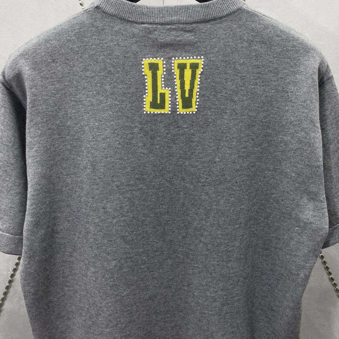 Louis Vuitton Embellished Short-Sleeved Cotton Crewneck - EUR FASHION