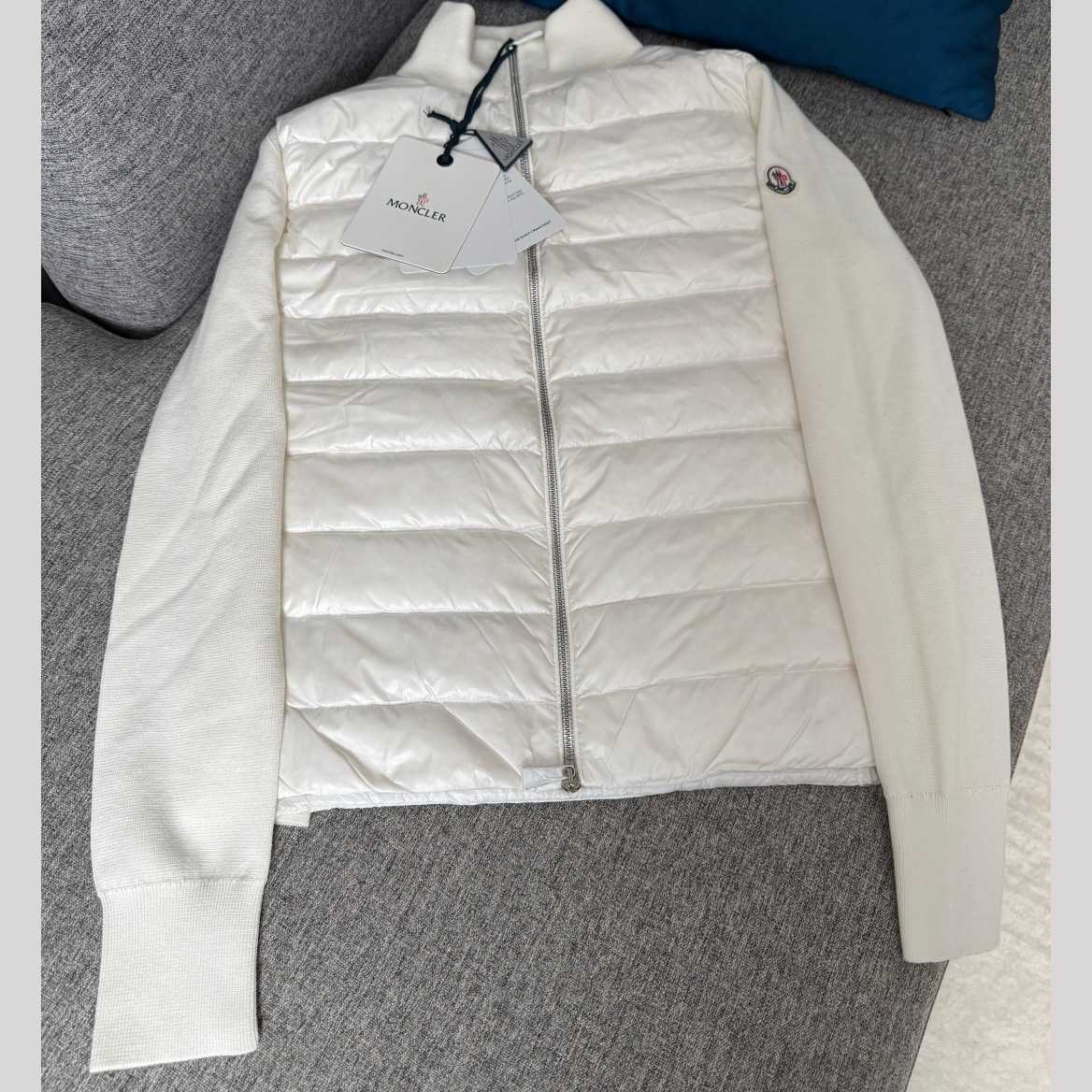 Moncler Padded Wool Zip-Up Cardigan  Z503 - EUR FASHION