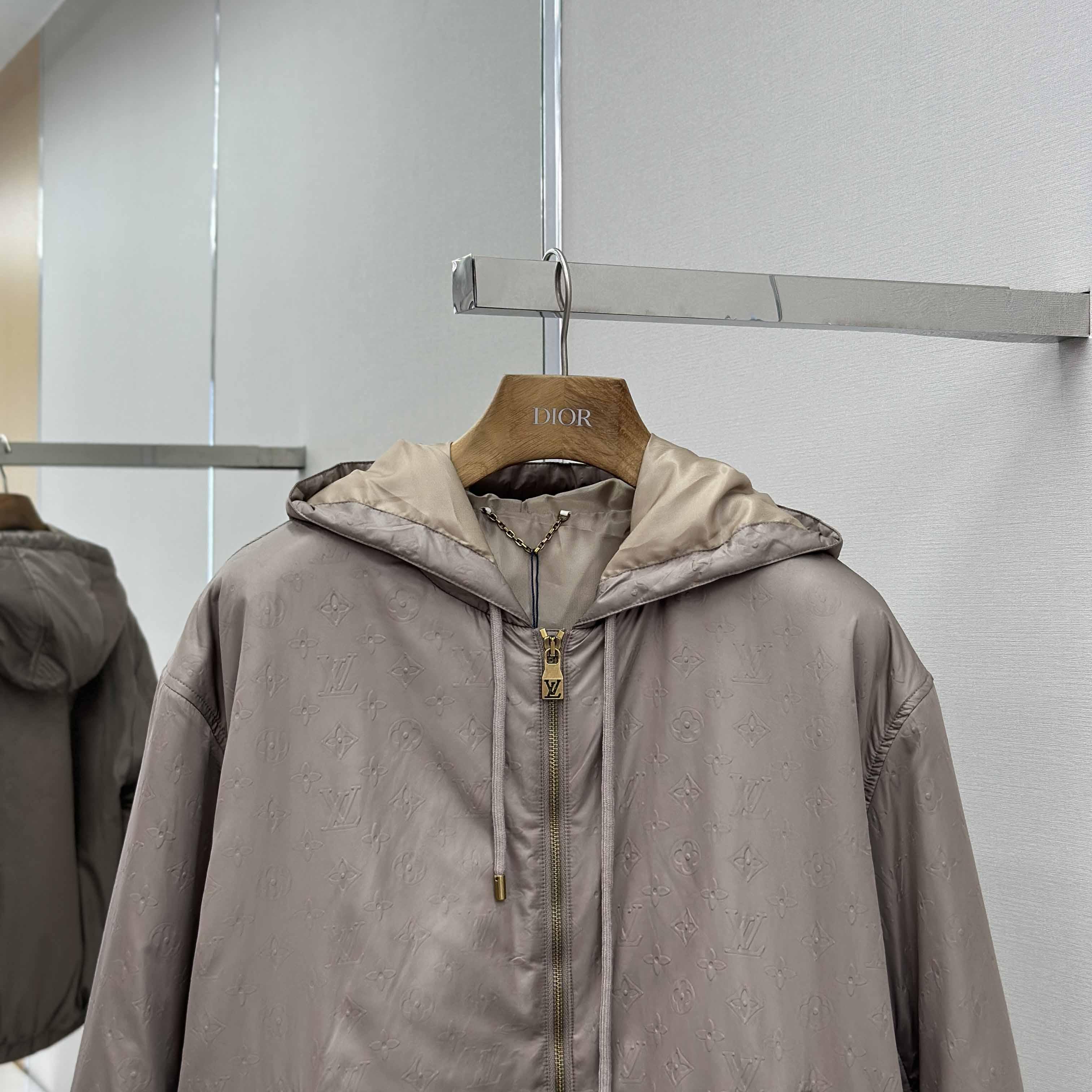 Louis Vuitton Monogram Padded Windbreaker   1AHBIA - EUR FASHION