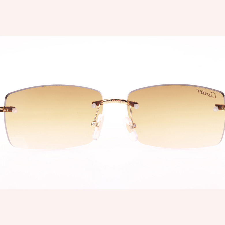 Cartier CT_3524012 Green Wood Sunglasses In Gold Brown - EUR FASHION