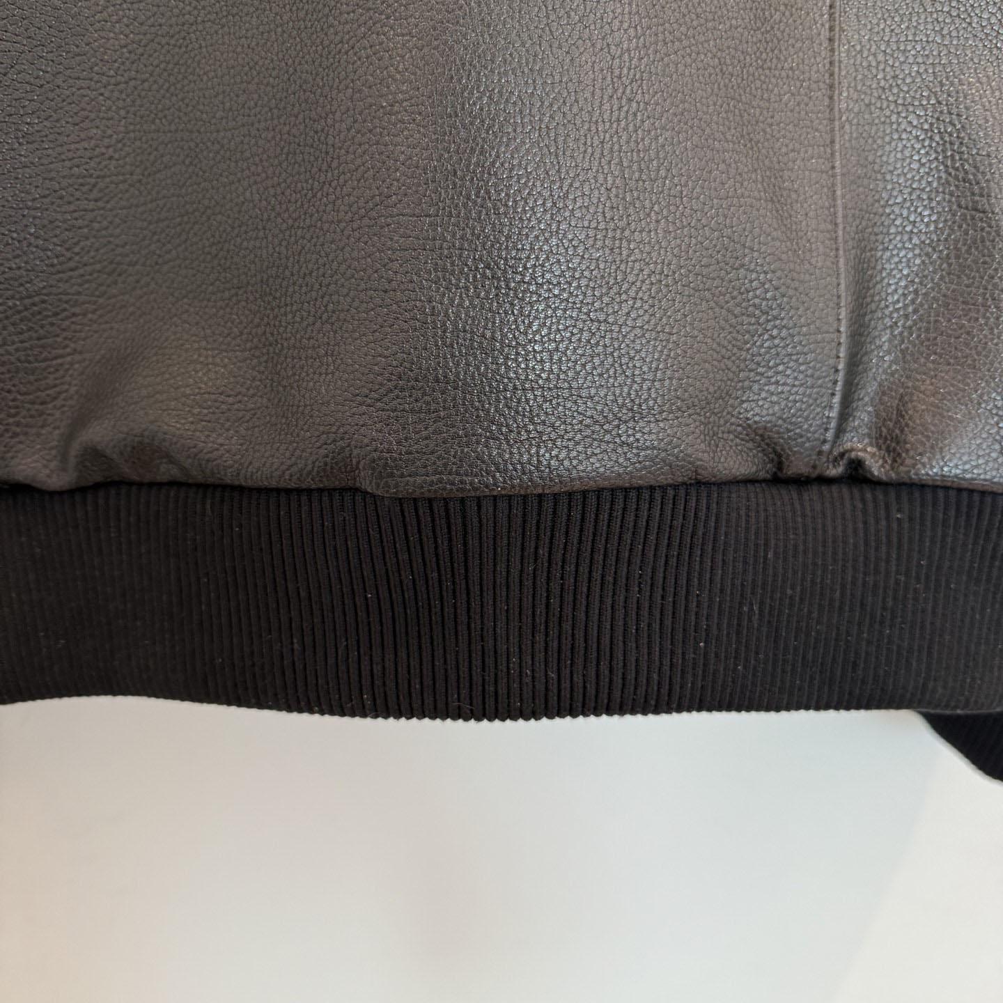 Prada Leather Bomber Jacket - EUR FASHION