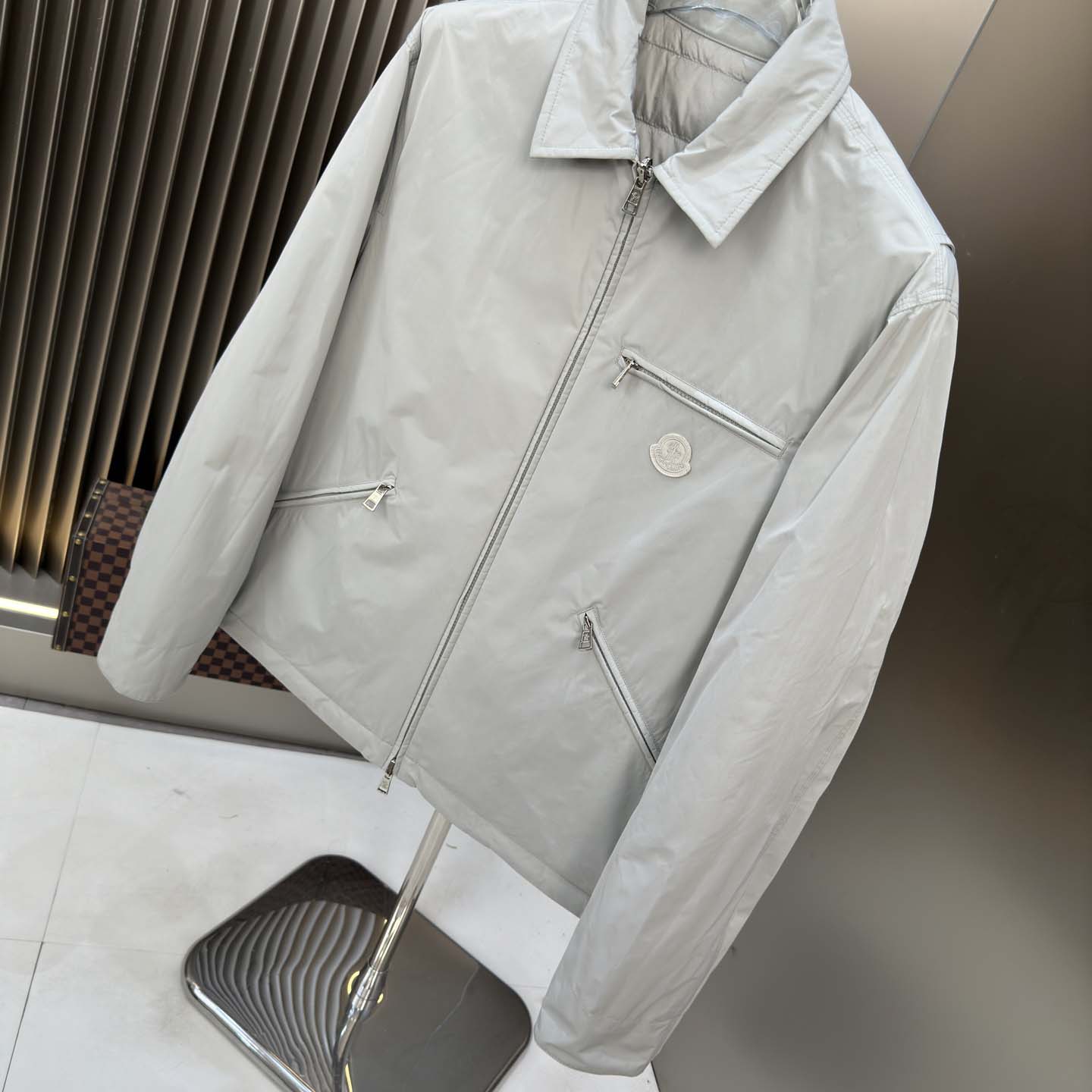 Moncler Cidone Reversible Down Shirt Jacket - EUR FASHION