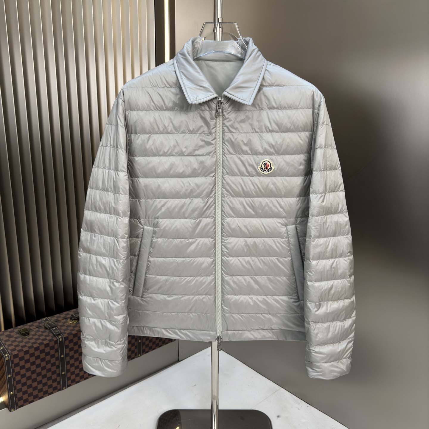 Moncler Cidone Reversible Down Shirt Jacket - EUR FASHION