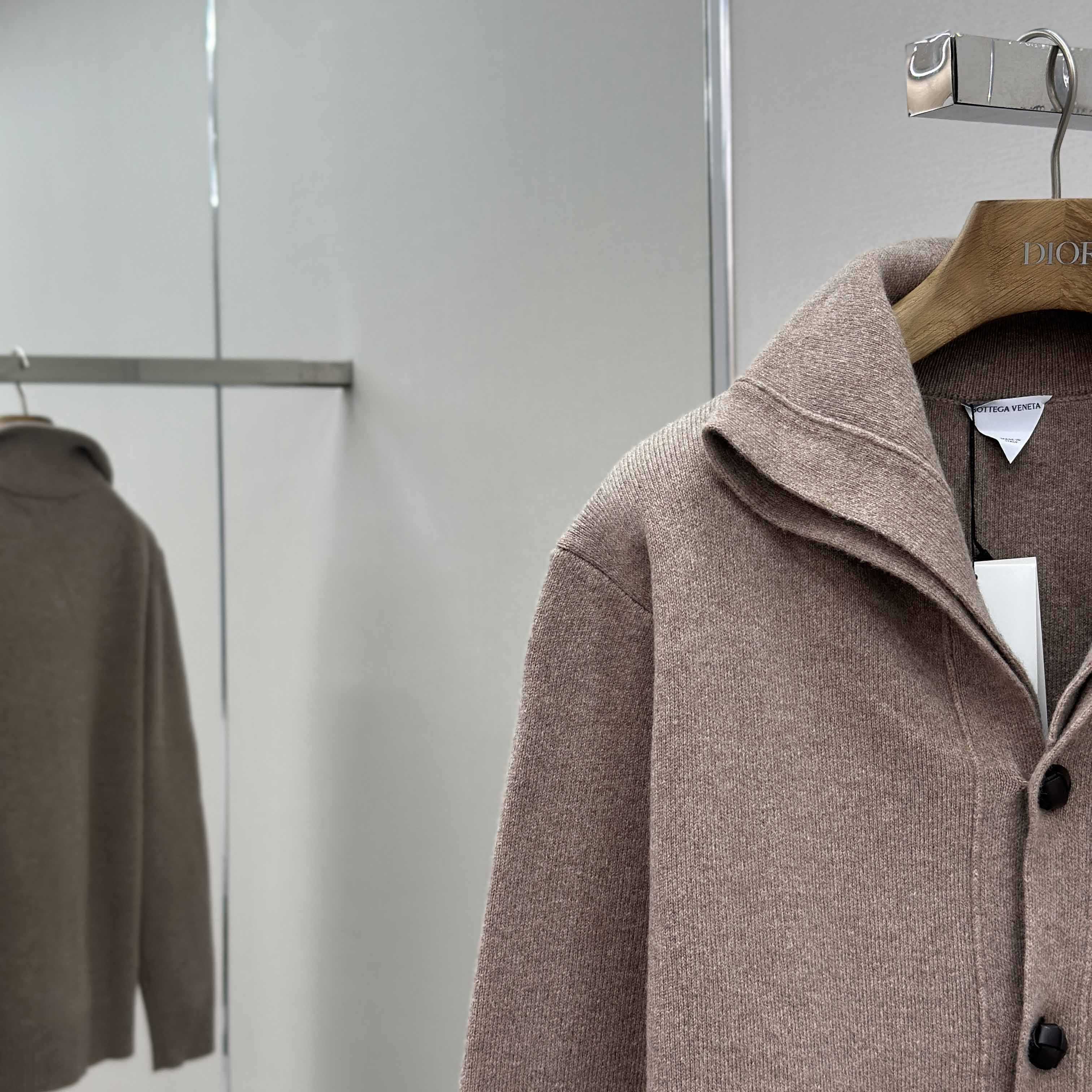 Bottega Veneta Compact Wool Cardigan - EUR FASHION