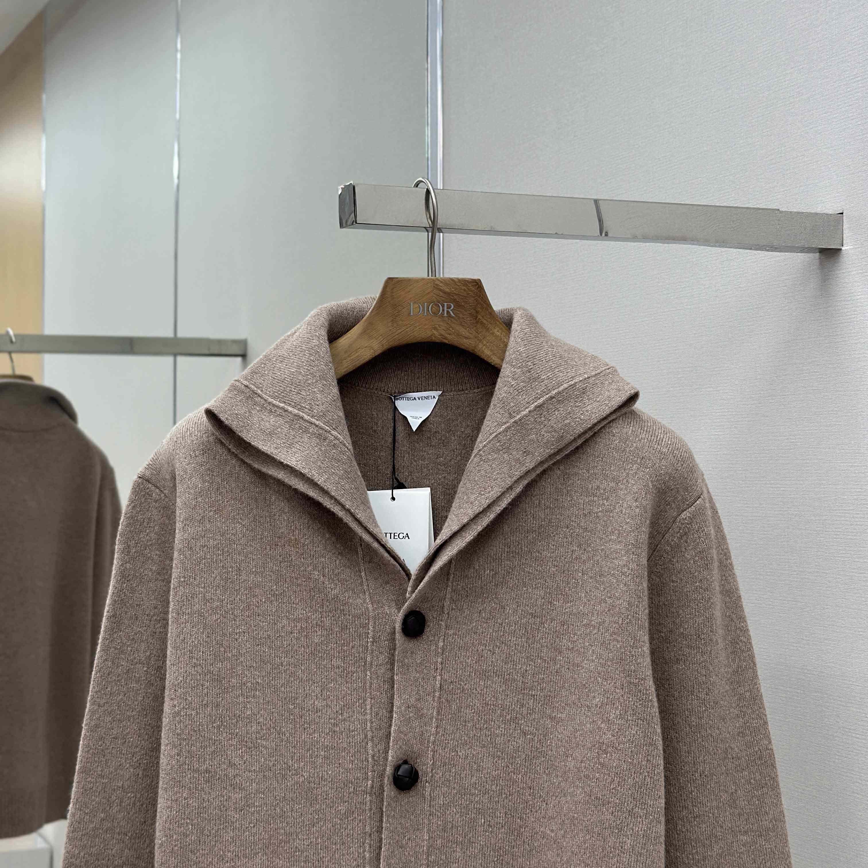Bottega Veneta Compact Wool Cardigan - EUR FASHION