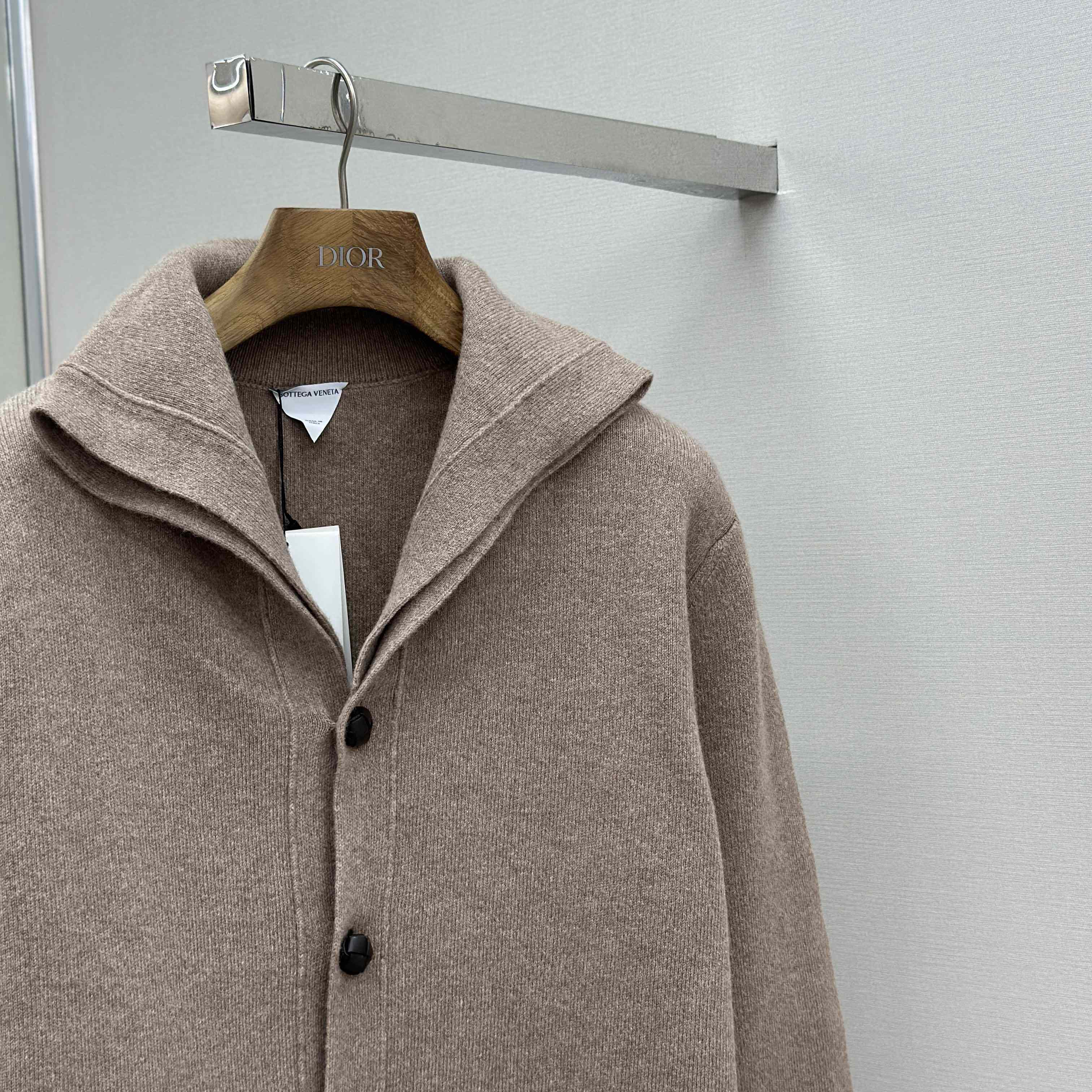 Bottega Veneta Compact Wool Cardigan - EUR FASHION