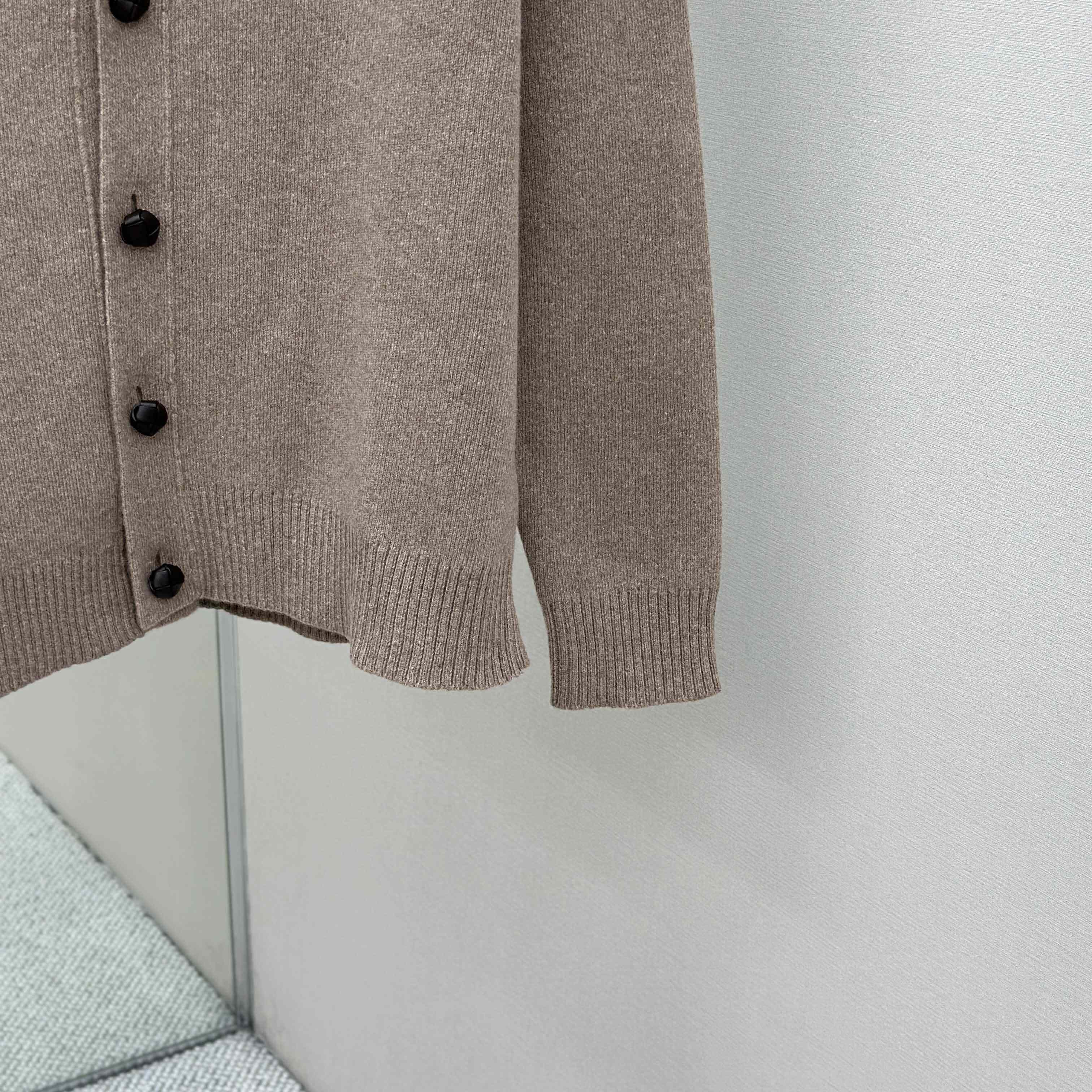 Bottega Veneta Compact Wool Cardigan - EUR FASHION