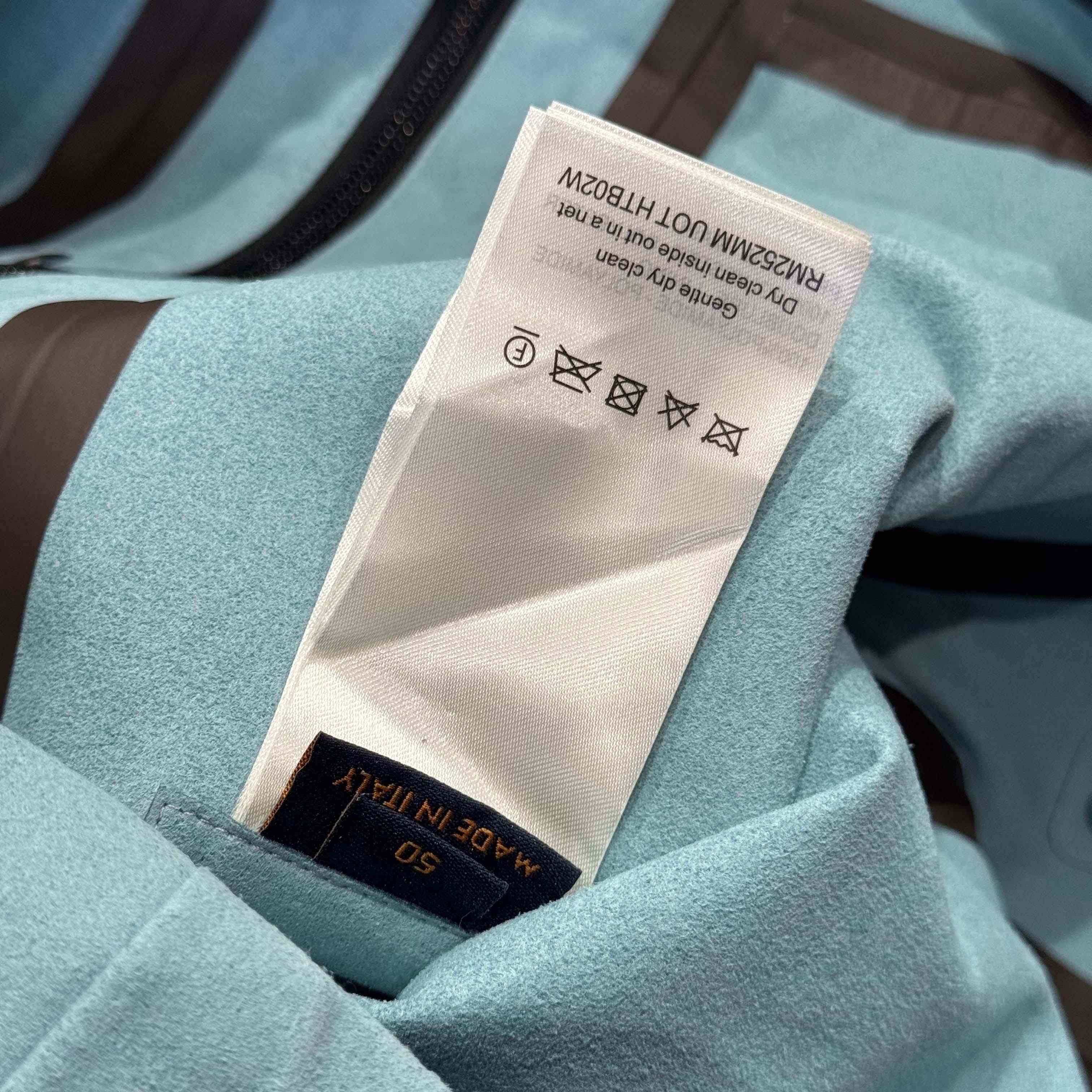 Louis Vuitton Technical Velvet Rain Jacket   1AHUZF - EUR FASHION