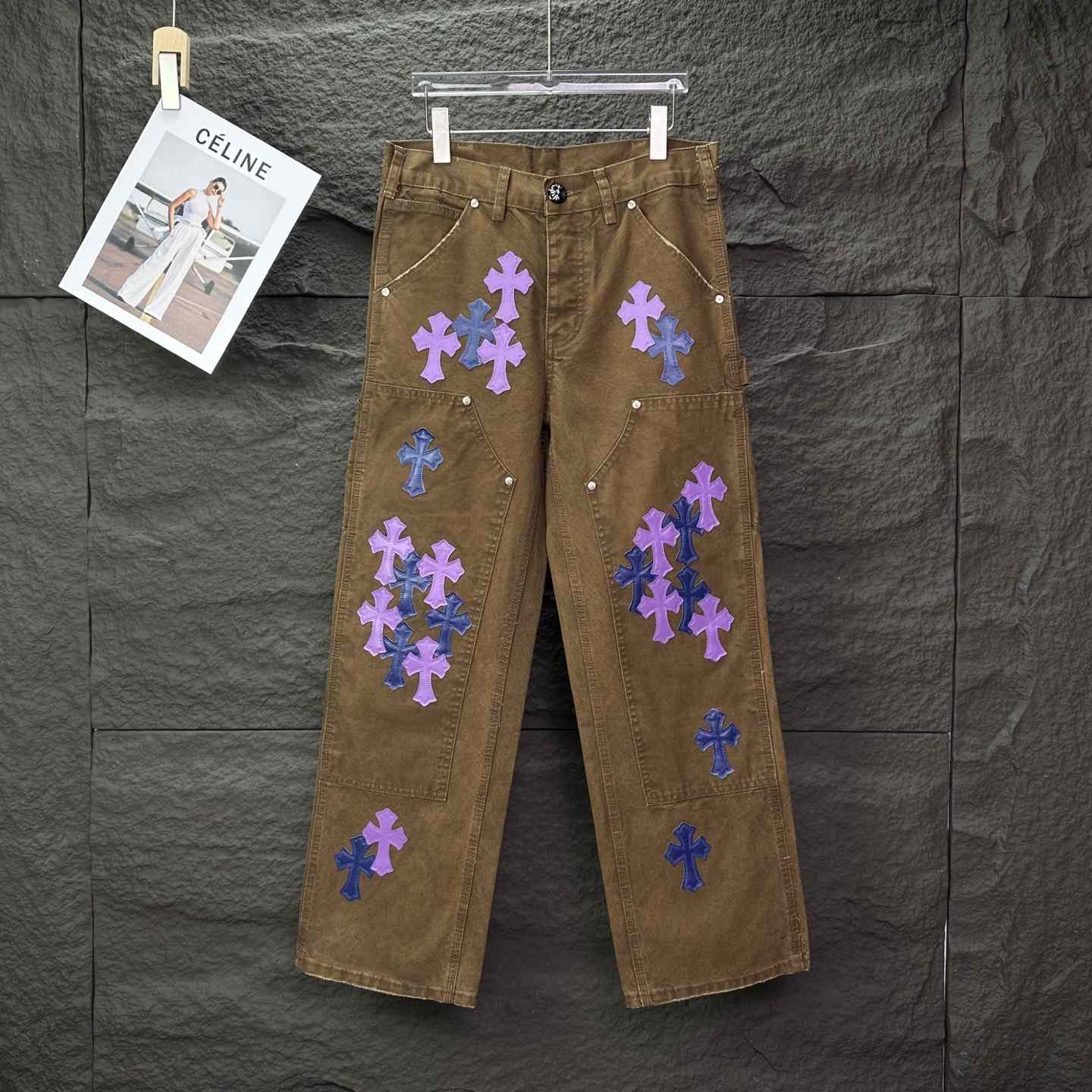 Chrome Hearts Jeans - EUR FASHION