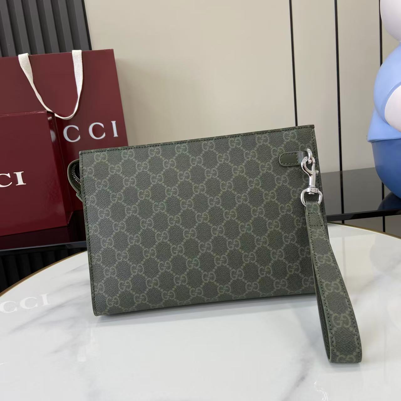 Gucci GG Monogram Small Pouch - EUR FASHION