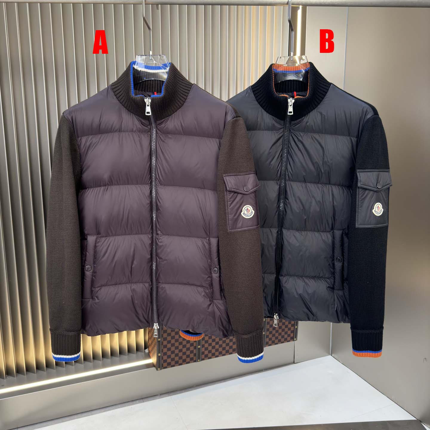 Moncler Padded Wool Zip-Up Cardigan - EUR FASHION
