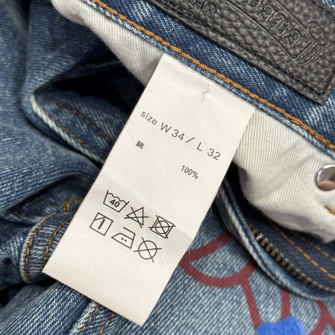 Chrome Hearts Jeans - EUR FASHION