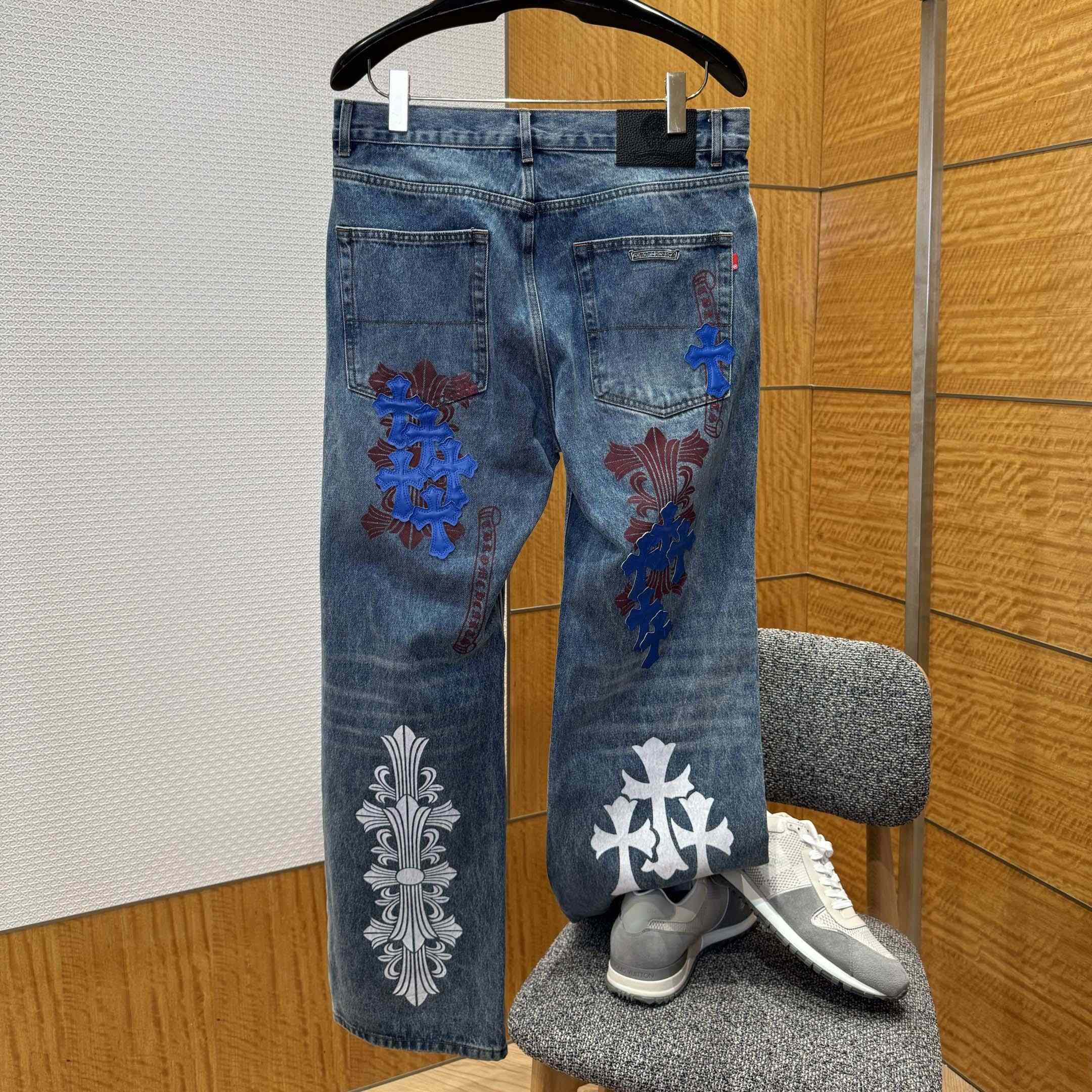 Chrome Hearts Jeans - EUR FASHION