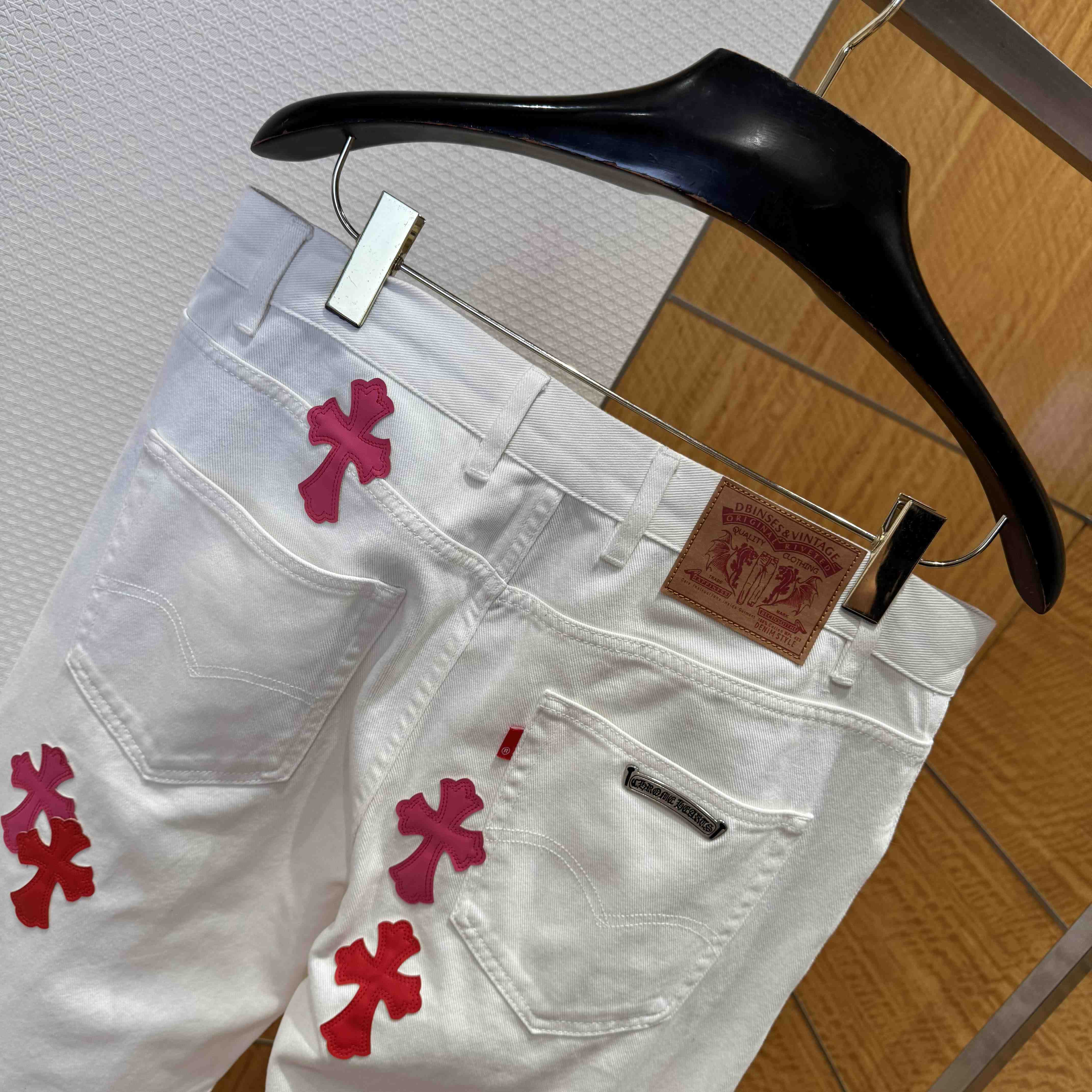 Chrome Hearts Jeans - EUR FASHION