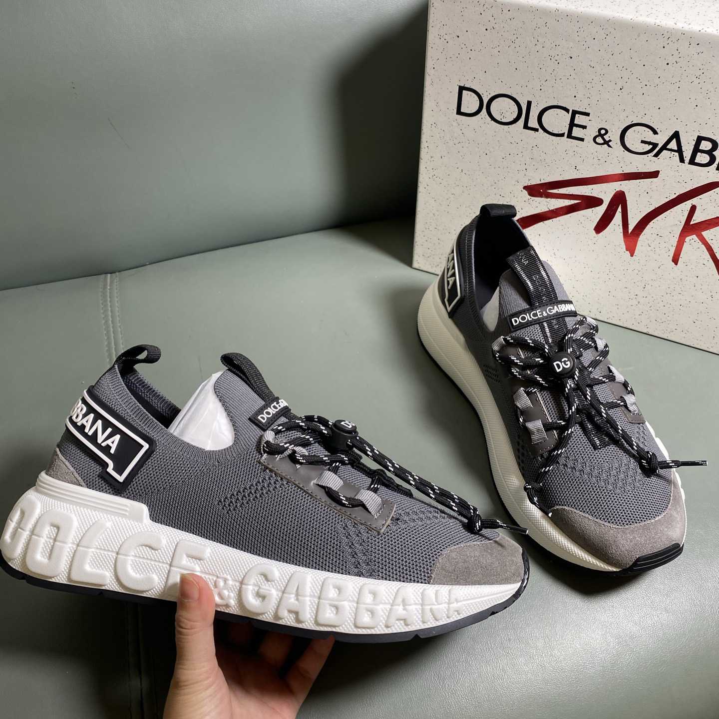 Dolce & Gabbana Lace-up Sneakers - EUR FASHION