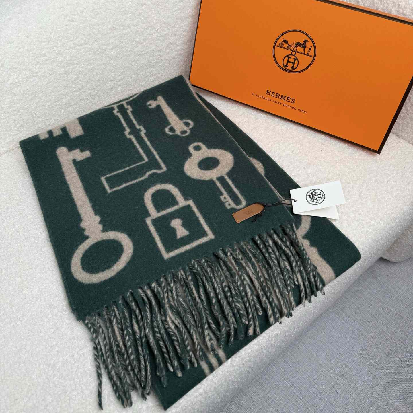 Hermes Casaque Porte-Clefs Scarf - EUR FASHION