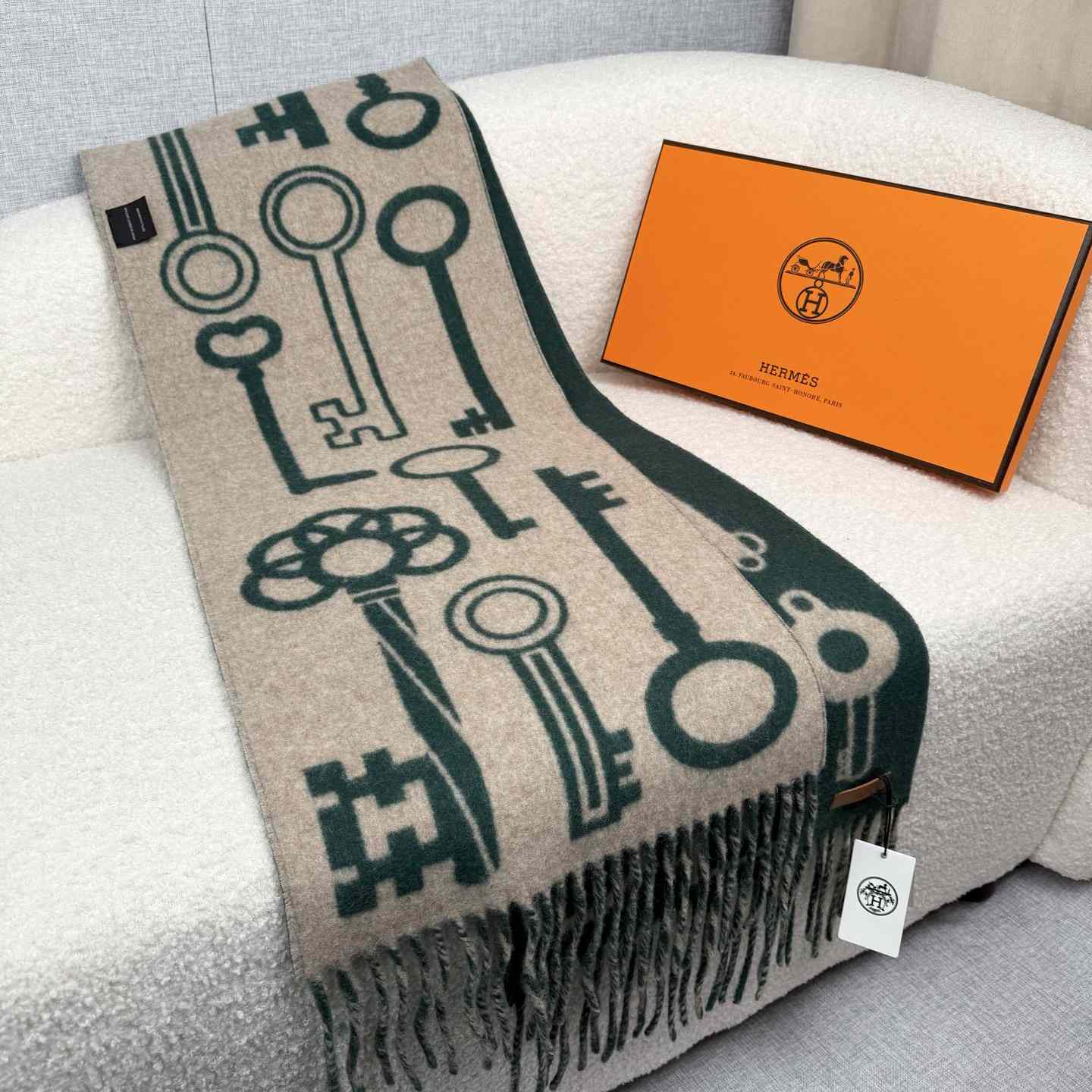 Hermes Casaque Porte-Clefs Scarf - EUR FASHION