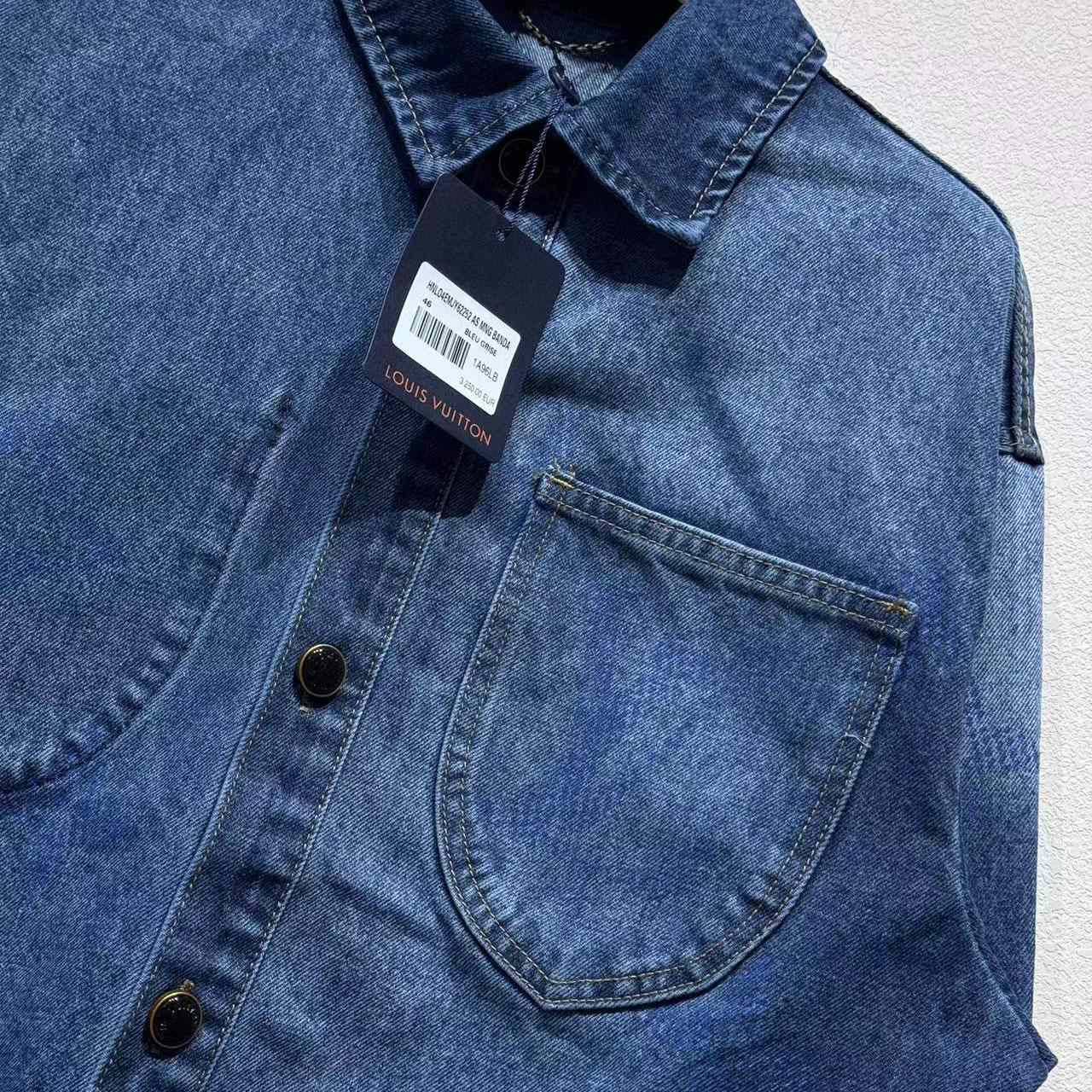 Louis Vuitton Monogram Denim Workwear Overshirt   1AIK79 - EUR FASHION