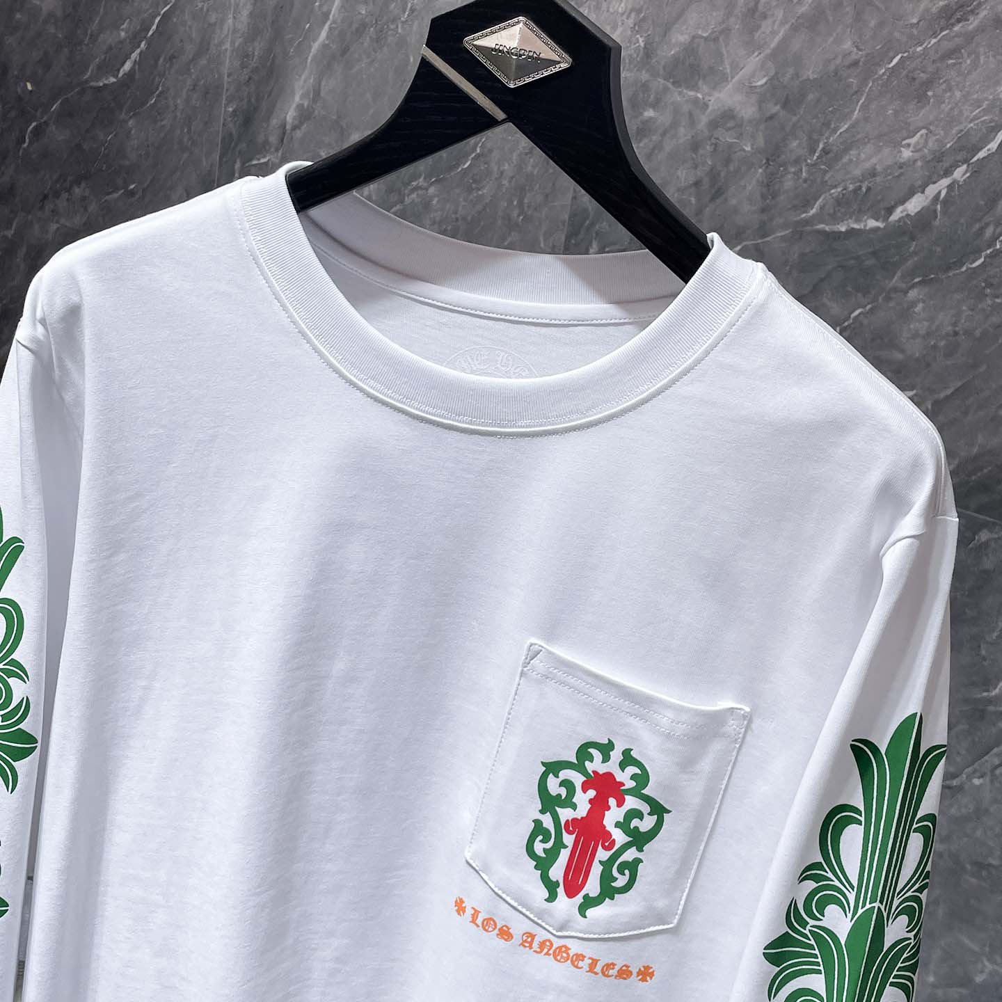 Chrome Hearts Long-sleeved Tee - EUR FASHION