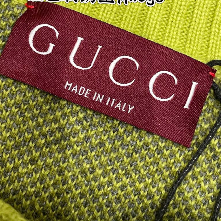 Gucci GG Wool Cashmere Jacquard Sweater - EUR FASHION