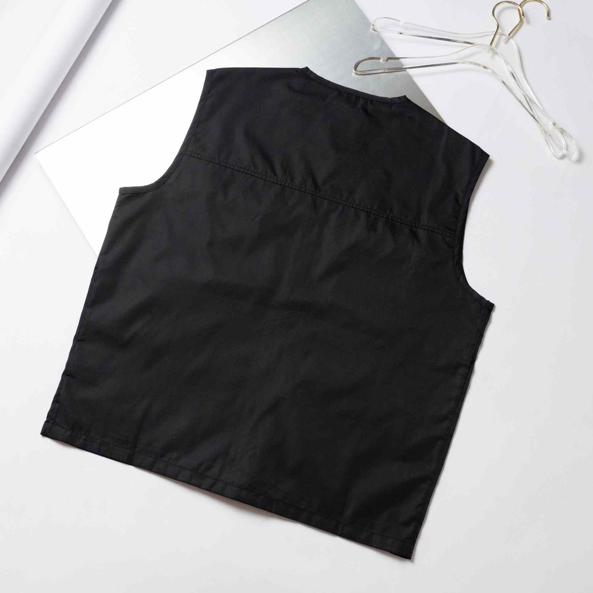 Prada Re-Nylon V-neck Vest In Black - EUR FASHION