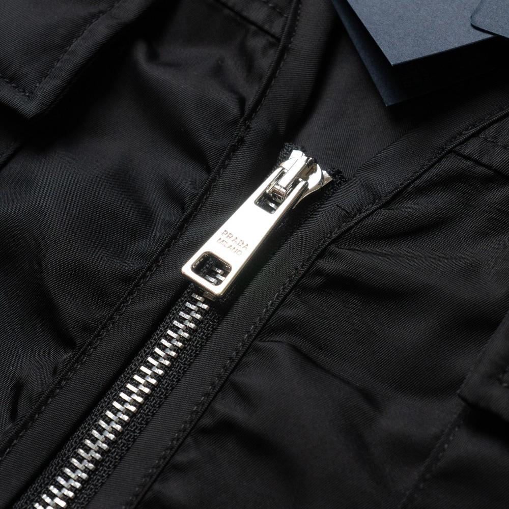 Prada Re-Nylon V-neck Vest In Black - EUR FASHION