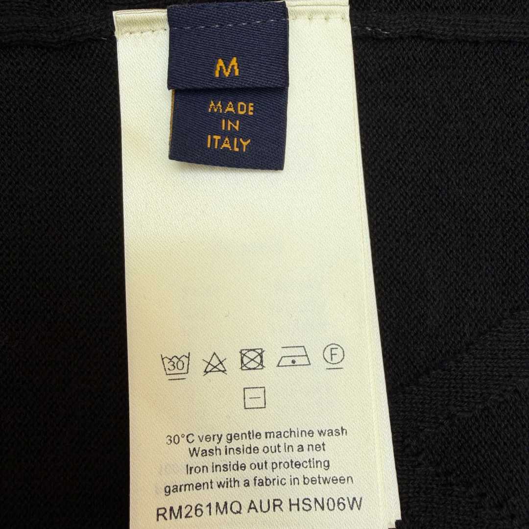 Louis Vuitton Monogram Short-Sleeved Cotton Crewneck    - EUR FASHION