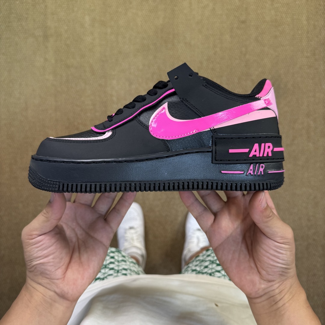 Nike Air Force 1 Shadow “Black Pink Swoosh” CI0919-006 - EUR FASHION