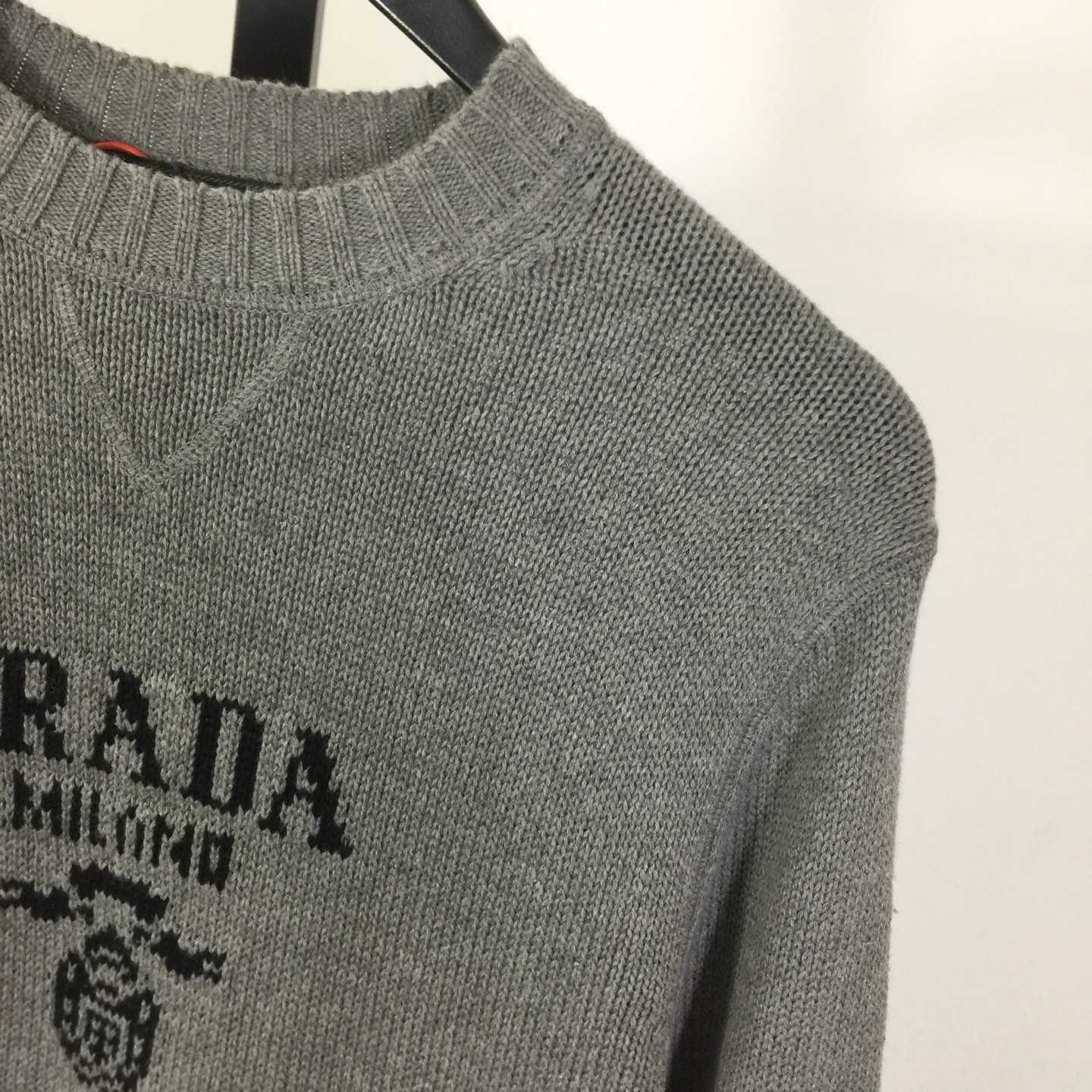 Prada Wool and cashmere crew-neck sweater - EUR FASHION