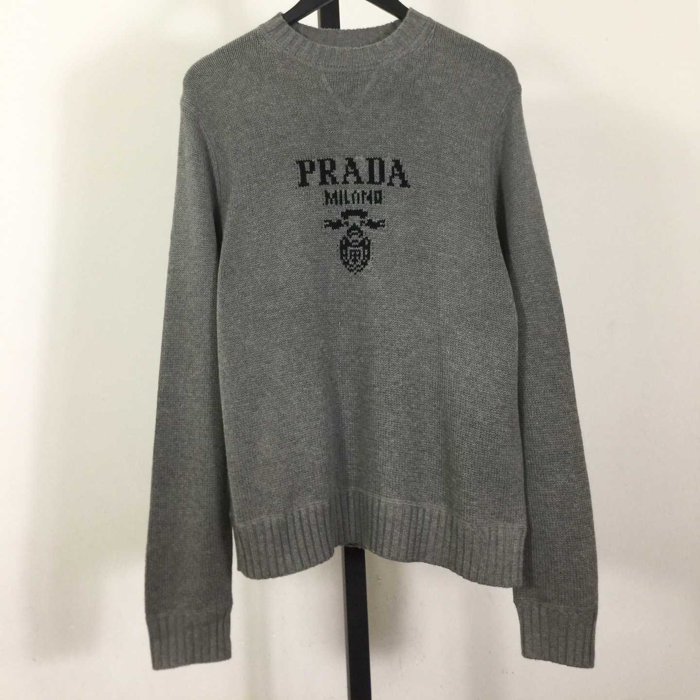 Prada Wool and cashmere crew-neck sweater - EUR FASHION