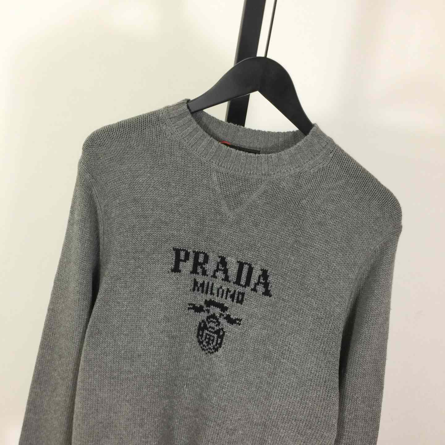 Prada Wool and cashmere crew-neck sweater - EUR FASHION