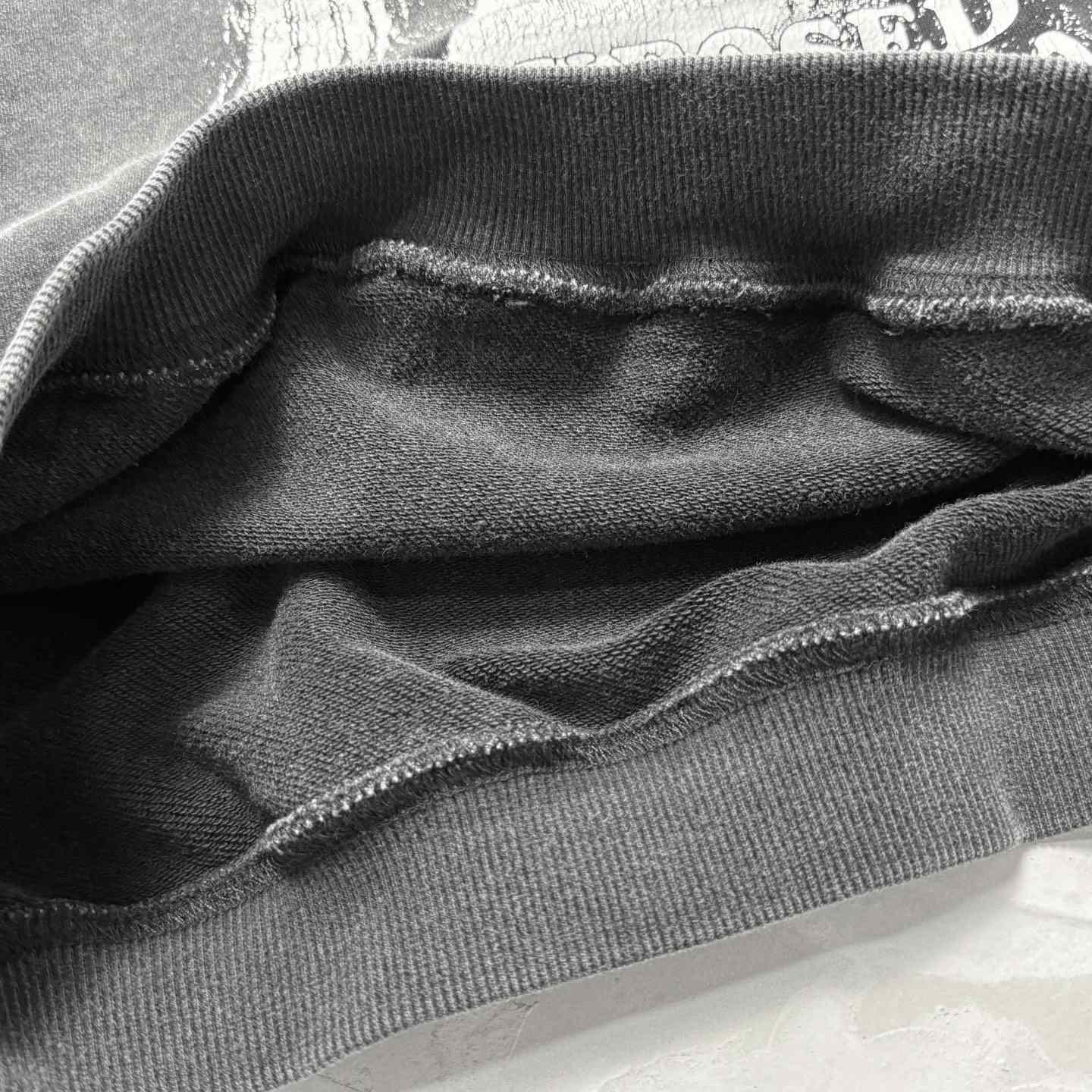 Enfants Riches Déprimés Exposed Christina Hoodie 'Sun Faded Black' - EUR FASHION