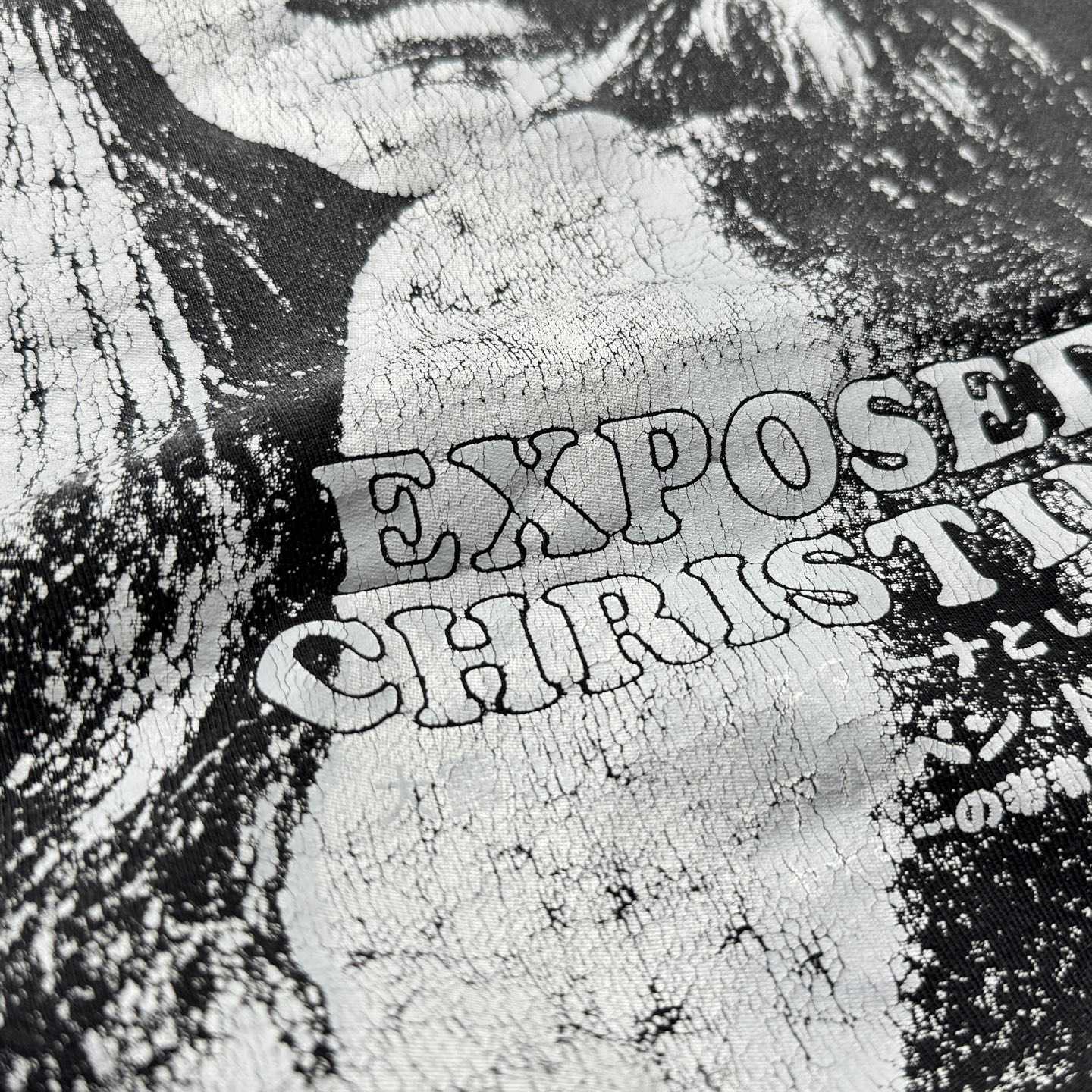 Enfants Riches Déprimés Exposed Christina Hoodie 'Sun Faded Black' - EUR FASHION