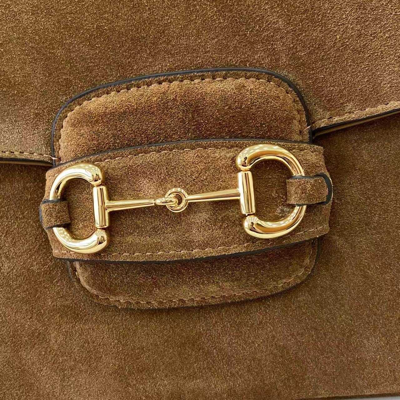 Gucci Horsebit 1955 Aura Small Shoulder Bag - EUR FASHION