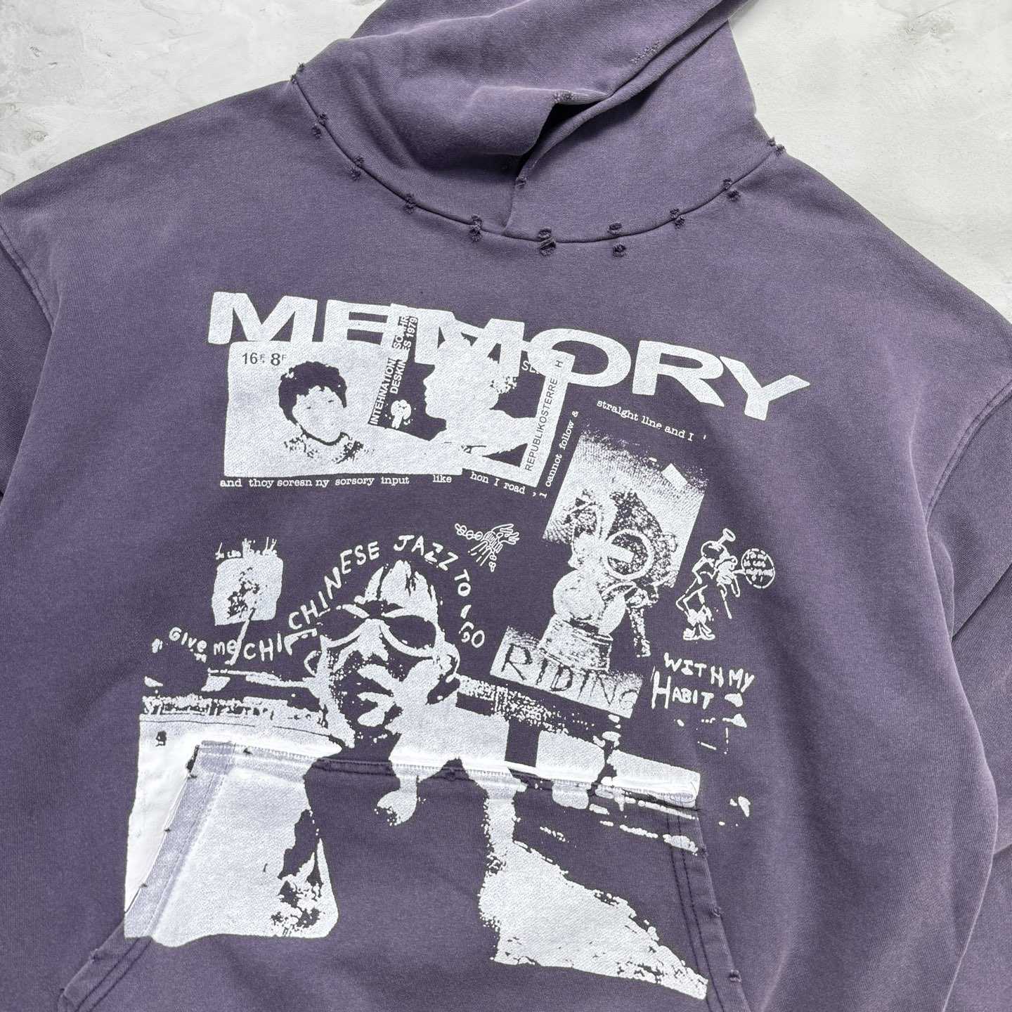 Enfants Riches Déprimés Memory Hoodie 'Nightshade'  - EUR FASHION